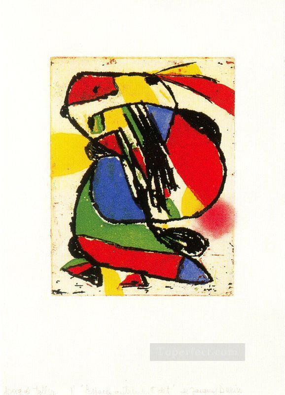 unknown title 3 Joan Miro Oil Paintings